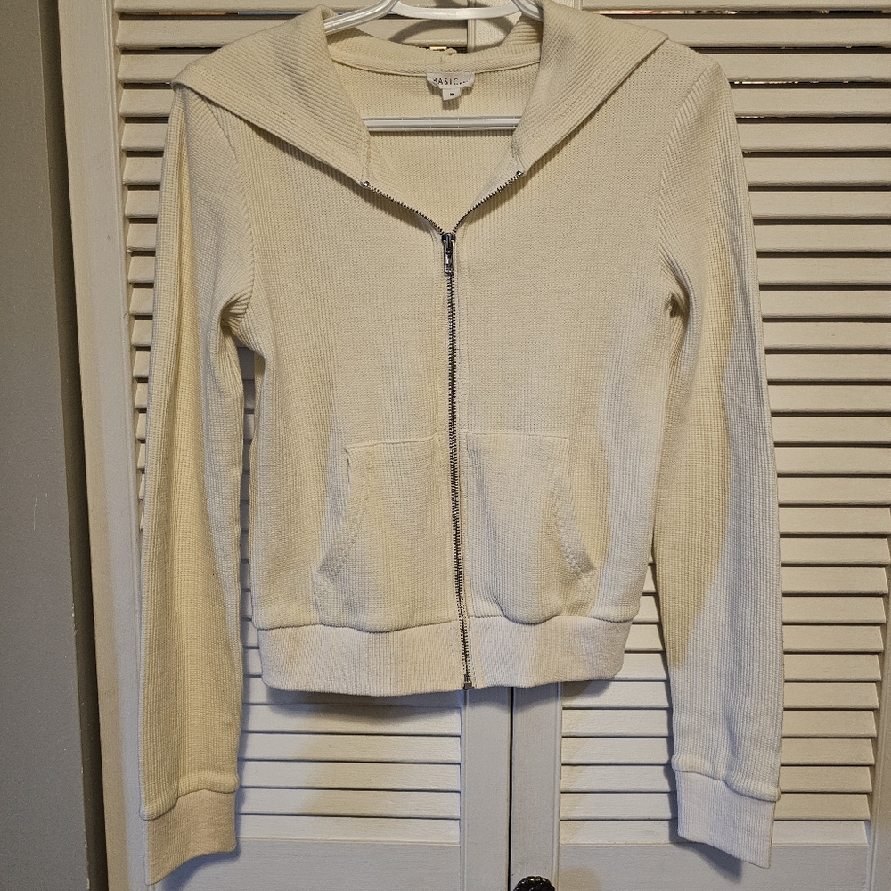 Basic by priv zip up hoodie